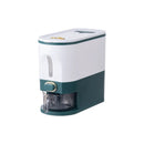 DecorBites™ Large Capacity Rice Dispenser Kitchen Grain Container Moisture Proof Cereal Storage Box