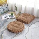 DecorBites™ Corduroy Tufted Floor Seat Cushion for Indoor Living Room Balcony Meditation