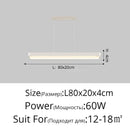 DecorBites™ LED Chandelier: Modern Indoor Lighting for Bedroom Living Dining Study Room
