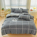 DecorBites™ Cotton Printed Bedding Set: Cozy, Breathable, All Seasons Comforter Set
