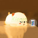 DecorBites™ Cat Silicone LED Night Light with Remote Control