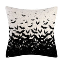 DecorBites™ Halloween Linen Cushion Cover for Living Room Decor and Sofa - Trick or Treat