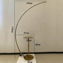 DecorBites™ Arc Shape LED Floor Lamp with Remote Control for Modern Living Room Decor