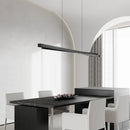 DecorBites™ Bar Shape Glass & Aluminum Chandelier: High-end Nordic Pendant Light for Luxury Ambiance