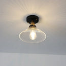 DecorBites™ Clear Glass LED Ceiling Lamp Copper Socket Modern Nordic Style Lighting