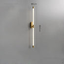 DecorBites™ Gold Geometric Lines Wall Lamps for Modern Luxury Home Decor
