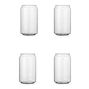 DecorBites™ Glass Drink Cup with Bamboo Lid - High Borosilicate Glass Tea Juice Coffee Mug