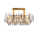 DecorBites™ Gold Crystal Chandelier Lighting for Living Room