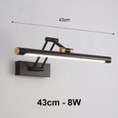 DecorBites™ LED Bathroom Wall Sconce 58cm Modern Indoor Bedroom Lighting