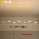 DecorBites™ LED Wave Pendant Light for Office Dining Living Room Decor