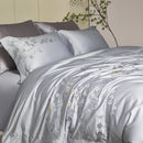DecorBites™ Egyptian Cotton Flowers Embroidery Bedding Set 6-Piece Home Textiles