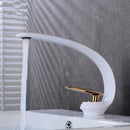 DecorBites™ Brushed Gold Basin Faucet - Single Handle Bathroom Sink Faucet