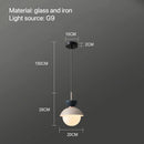 DecorBites™ Glass Ball Pendant Lamp: Modern Nordic Light Fixture for Home Decor, Kitchen, Dining, Bedroom