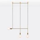 DecorBites™ Geometric Iron Pendant Lights for Dining Bedroom Cafe Indoor Decor