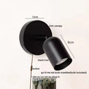 DecorBites™ LED Wall Sconce Pull Chain Switch Cream Style Stair Light Fixture