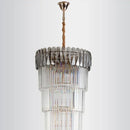 DecorBites™ Crystal LED Pendant Chandelier for Modern Home Decor.