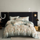 DecorBites™ Eucalyptus Fiber Bedding Set: Duvet Cover, Bed Sheet, Fitted Sheet, Pillowcases