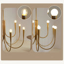 DecorBites™ French Style Black Pendant Light Chandelier - Luxury LED Ceiling Lamp