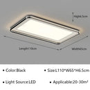 DecorBites™ Geometric LED Ceiling Lamp Chandelier for Living Dining Room Study Bedroom Aisle Balcony