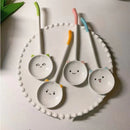 DecorBites™ Cute Cat Ceramic Spoon for Coffee, Desserts, and Ice Cream