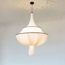 DecorBites™ French Minimalist Silk Pendant Lamp for Living Room Kitchen Farmhouse