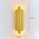 DecorBites™ Crystal Gold LED Wall Sconce Modern Light for Bedroom Living Room Home Decor