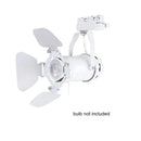 DecorBites™ 4-Light Industrial Track Spotlight for Mall Exhibition Office LED Lighting