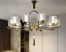 DecorBites™ Deer Enamel Pendant Light | Chinese Style Zen Design for Home Decor