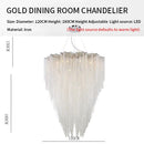 DecorBites™ Crystal Tassel Pendant Light: Italian Postmodern Luxury for Bedroom & Restaurant