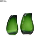 DecorBites™ Double Glass Vase Hydroponic Flower Pot: Desk Decor, Floral Arrangement Aesthetics