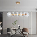 DecorBites™ Coral Flower Crystal Chandelier: Modern Luxury LED Pendant Lighting for Home