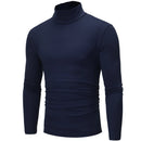 Men’s Thermal Shirt – Slim Fit High Neck Long Sleeve Winter Top