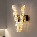 DecorBites™ Crystal Wall Lamp: Elegant Lighting for Home, Hotel, or Office Decor