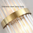 DecorBites™ Crystal LED Wall Lamp Modern Luxury Light Gold Sconces for Living Room Bedroom