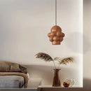 DecorBites™ Creamy Wind LED Chandelier: Nordic Wabi Sabi Style for Dining Room, Bedroom, & Bar