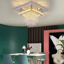 DecorBites™ Crystal LED Pendant Chandelier for Dining Living Room Decor