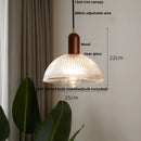 DecorBites™ Glass LED Pendant Light Chandelier for Modern Home Decor
