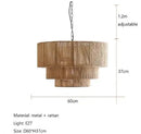 DecorBites™ Hemp Rope Wall Lamp for Bedroom and Living Room