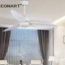 DecorBites™ 60" Modern DC Ceiling Fan with LED Light and Remote Control