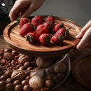 DecorBites™ Glass Food Storage Containers with Wooden Lid | Stylish Kitchen Organizer