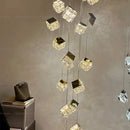 DecorBites™ Crystal Bedside Chandelier Wall Light for Designer Living Room and Hotel Bedroom