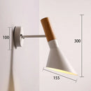 DecorBites™ Industrial LED Wall Sconce Iron Bedside Lamp Retro Loft Indoor Lighting