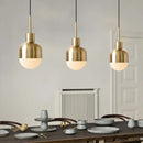 DecorBites™ Gold Iron Pendant Light for Kitchen Dining Room Restaurant Decor