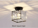 DecorBites™ Crystal LED Ceiling Light for Home Decor, Modern Aisle Light Fixture for Bedroom Living Room