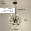 Crystal bionic petals gold chandelier for dining room