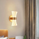 DecorBites™ Gold Nordic Acrylic LED Wall Lights for Bedroom Living Room Decoration