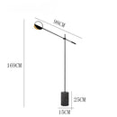 DecorBites™ Geometric Line Iron Pendant Lamp for Living Room, Bedroom, Study, Dining - Home Decor Luminare
