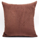DecorBites™ Corduroy Pillow Cover: Striped Cushion for Sofa Bed - Nordic Home Decor