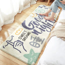 DecorBites™ Cozy Faux Lamb Wool Bedside Rug for Bedroom Decor Anti-Slip Soft Living Room Carpet