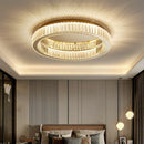 DecorBites™ Crystal LED Chrome Ceiling Light Stainless Steel Art Lighting